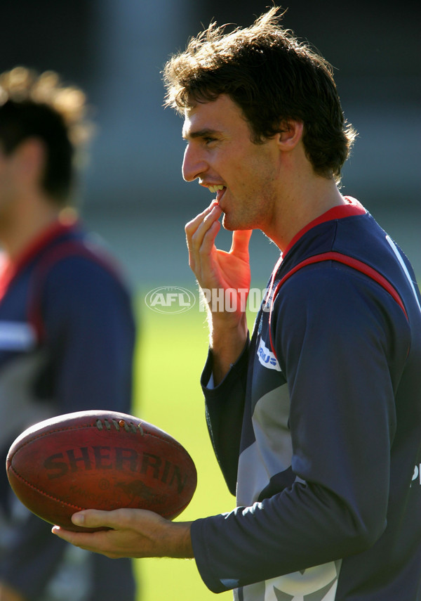 AFL 2004 Media - Melbourne Training 280604 - A-37010285
