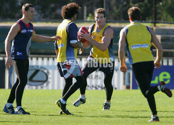 AFL 2004 Media - Melbourne Training 280604 - A-37011064