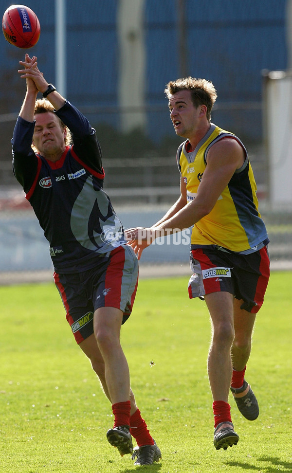 AFL 2004 Media - Melbourne Training 070704 - A-37034471