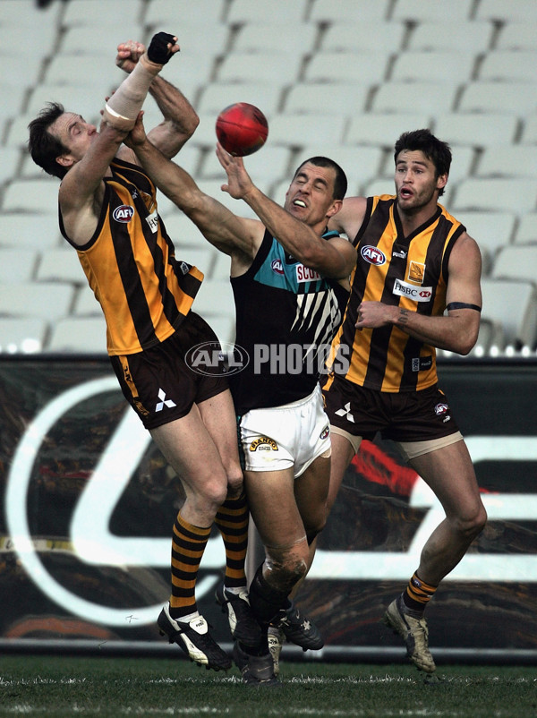 AFL 2004 Rd 16 - Hawthorn v Port Adelaide - A-37038100