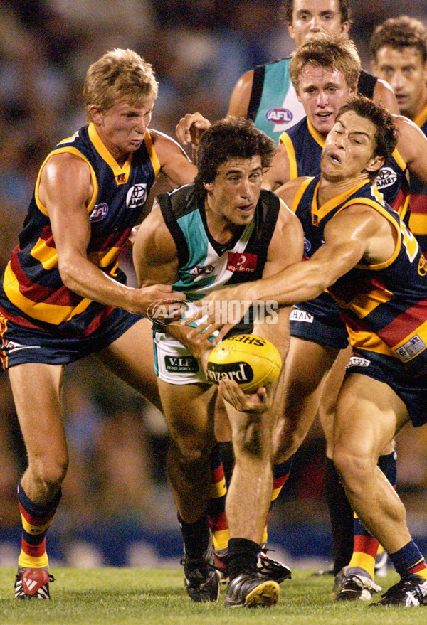 AFL 2003 Wizard Cup Rd 1 - Adelaide v Port Adelaide - A-37084241