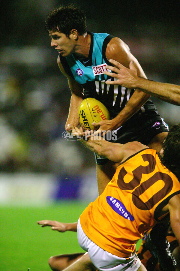 AFL 2003 Rd 3 - Port Adelaide v Hawthorn - A-37084269