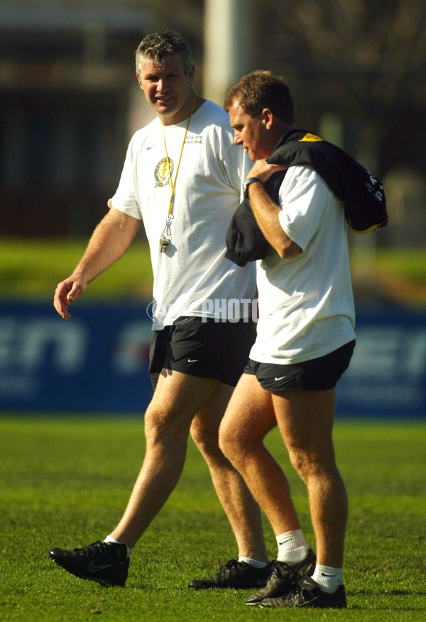 AFL 2003 Media - Richmond Training 170703 - 120141