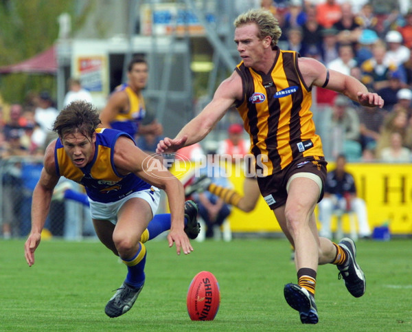 AFL 2003 Rd 2 - Hawthorn v West Coast - A-37108073