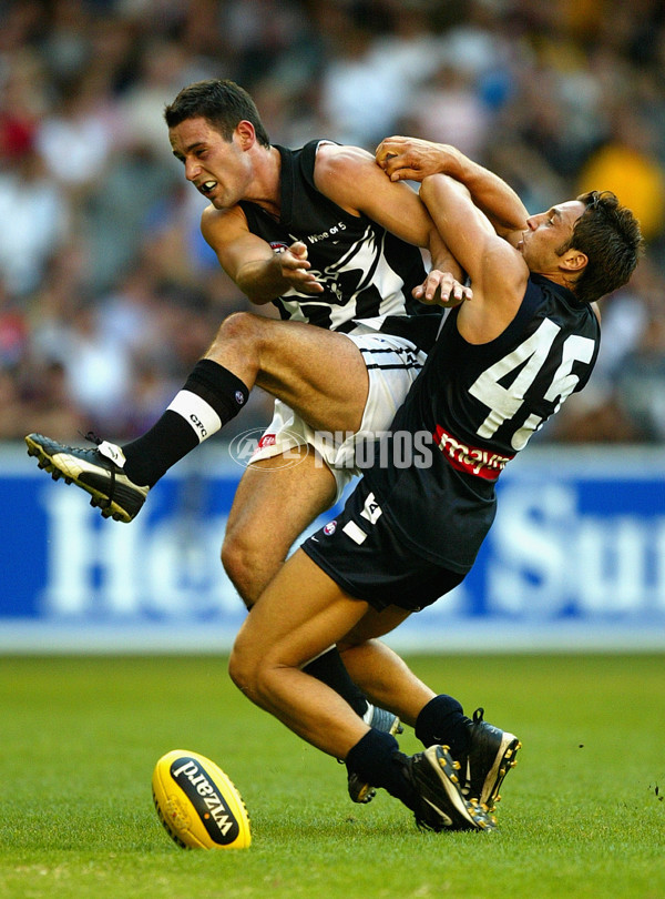 AFL 2003 Wizard Cup Rd 1 - Collingwood v Carlton - 124211