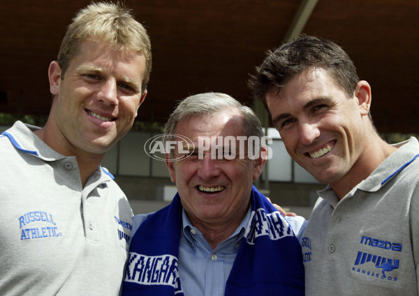 AFL 2003 Media - Kangaroos Community Camp 040203 - 126291