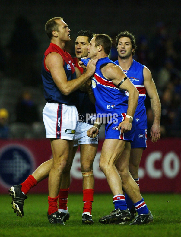 AFL 2003 Rd 18 - Western Bulldogs v Melbourne - A-37159079