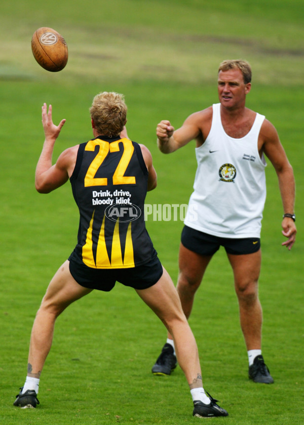 AFL 2003 Media - Richmond Training 200203 - 119899