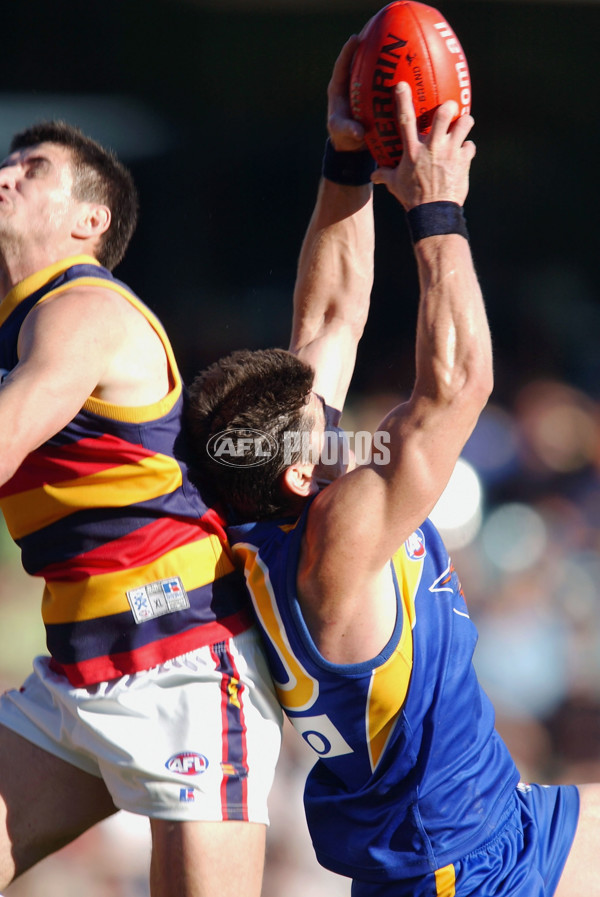 AFL 2003 Rd 19 - West Coast v Adelaide - 121801