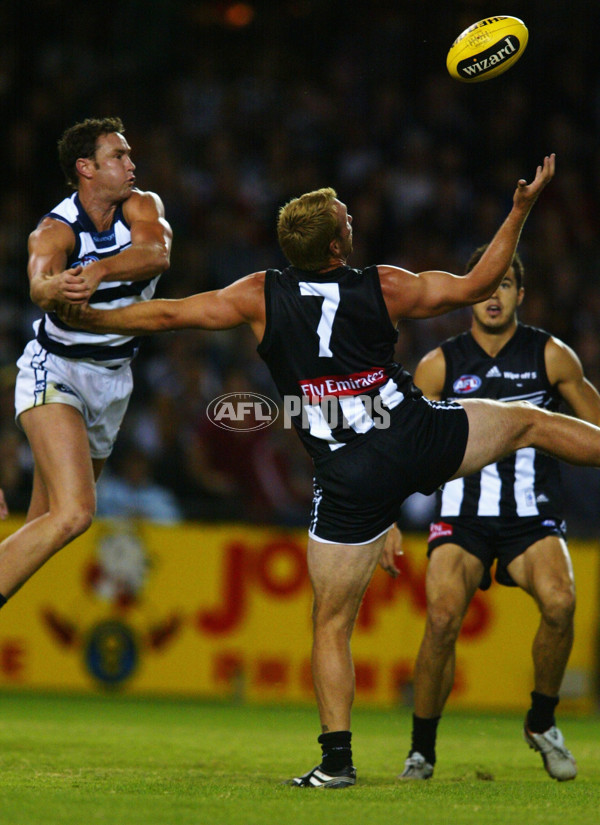 AFL 2003 Wizard Cup Semi-Final - Geelong v Collingwood - 124249