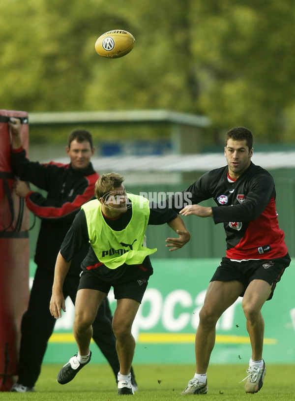 AFL 2003 Media - Essendon Training 050303 - 127679