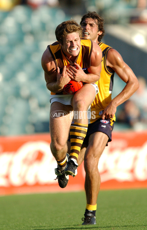 AFL 2003 Practice Match - West Coast v Hawthorn - 169516