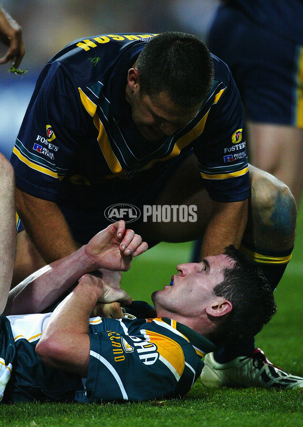 AFL 2003 International Rules Match One - Australia v Ireland - 128769