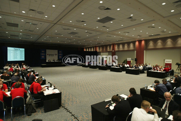 AFL 2003 Media - National Draft 221103 - 128874