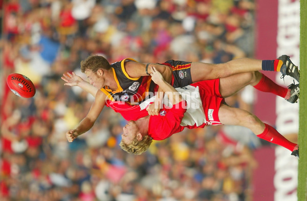 AFL 2002 Rd 2 - Adelaide v Sydney - 130116