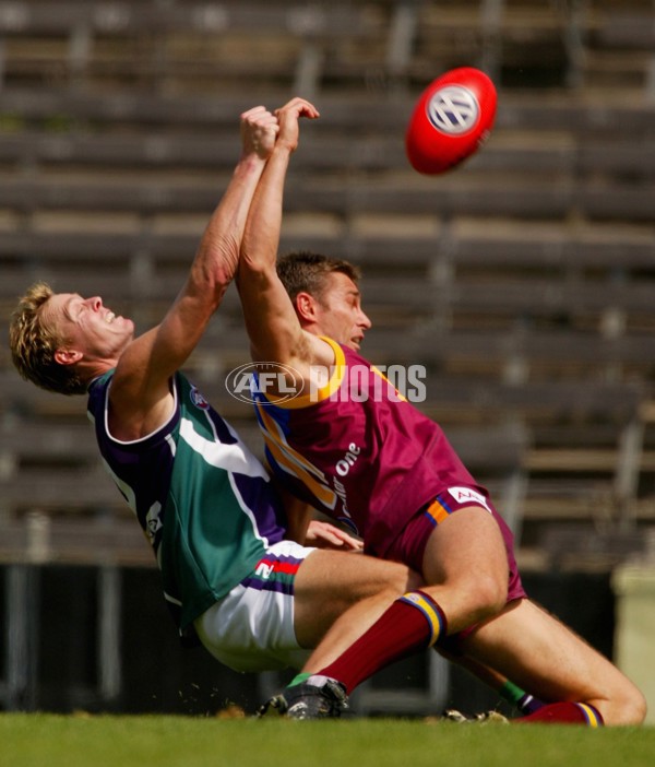 AFL 2002 Practice Match - Brisbane v Fremantle - 130848