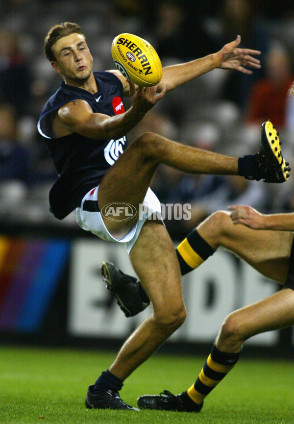 AFL 2002 Wizard Cup Match - Carlton v Richmond - 131352