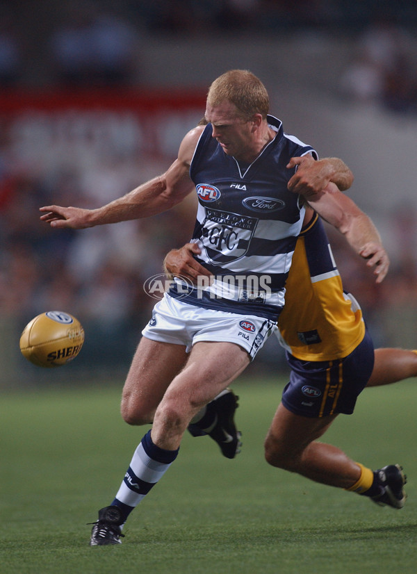 AFL 2002 Wizard Cup Match - West Coast v Geelong - 132756