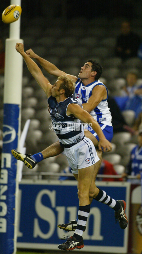 AFL 2002 Rd 3 - Kangaroos v Geelong - 132991