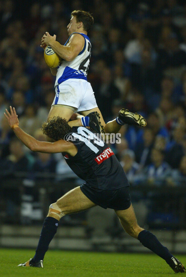 AFL 2002 Rd 5 - Kangaroos v Carlton - 133578