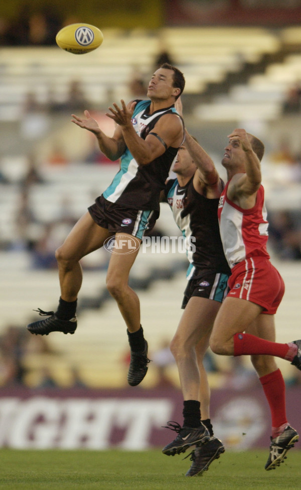 AFL 2002 Wizard Cup Semi Final - Port Adelaide v Sydney - 134539