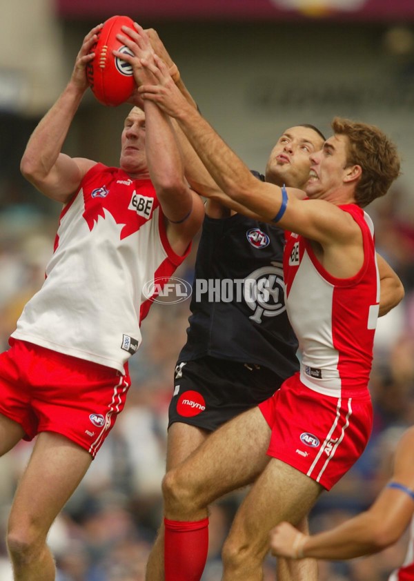 AFL 2002 Rd 2 - Carlton v Sydney - 135719