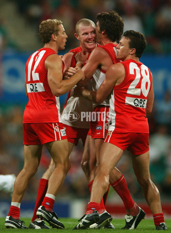 AFL 2002 Rd 4 - Sydney v Kangaroos - 135819