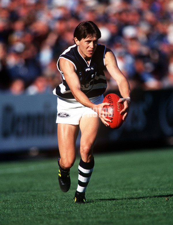 AFL 1999 Ansett Cup Match - Western Bulldogs v Geelong - A-37430986