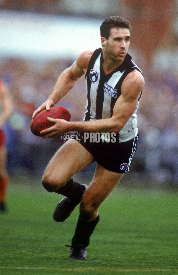 AFL 1991 Match - Collingwood Magpies - A-37466357
