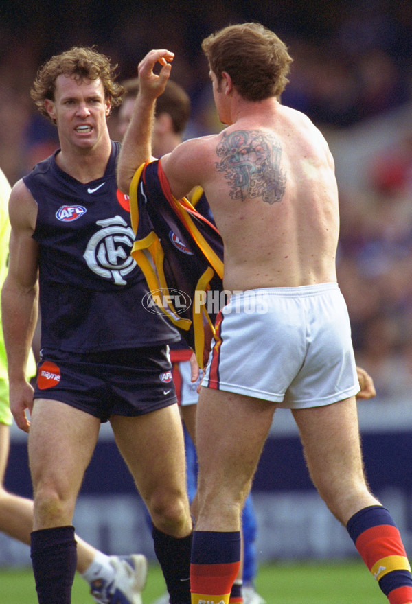 AFL 2001 1st Elimination Final - Carlton v Adelaide - 142111