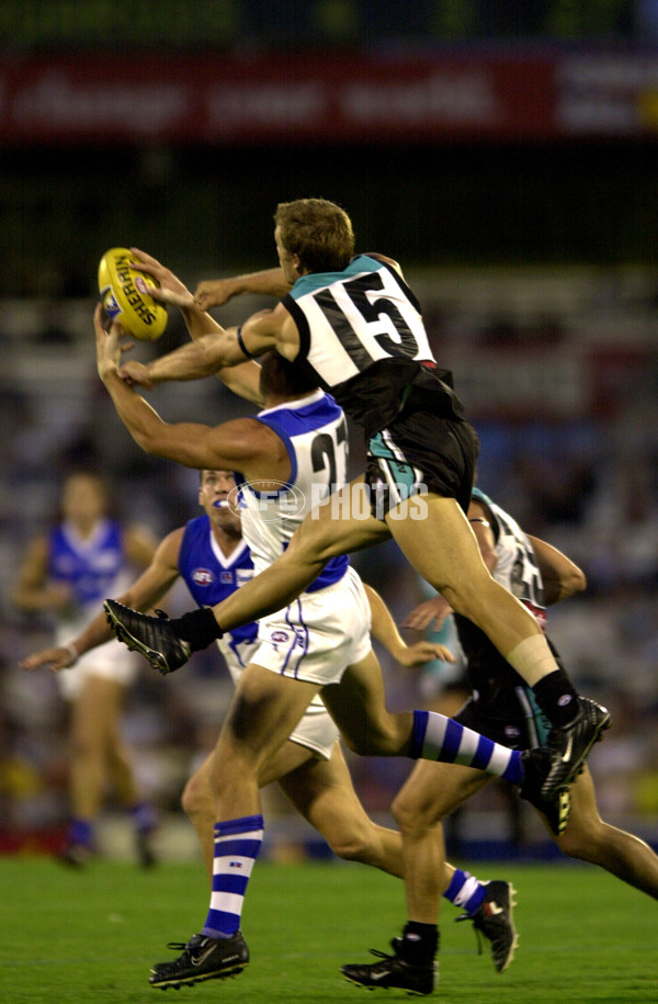 AFL 2001 Ansett Cup Semi Final - Port Adelaide v Kangaroos - 146726