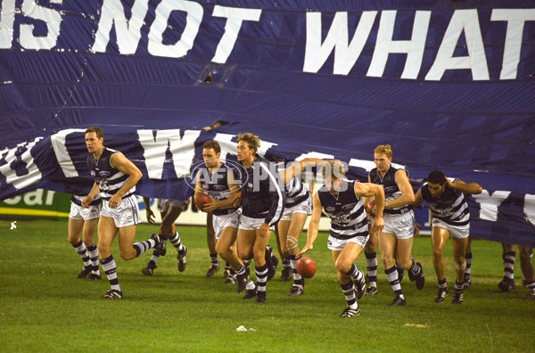 AFL 2001 Rd 2 - St Kilda v Geelong - 148189