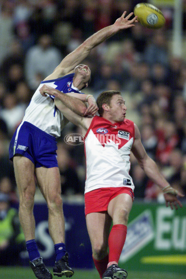 AFL 2001 Rd 18 - Sydney v Kangaroos - 149354