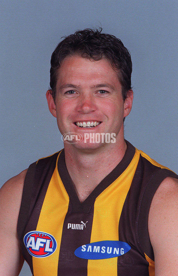 AFL 2000 Media - Hawthorn Team Portraits - 164298