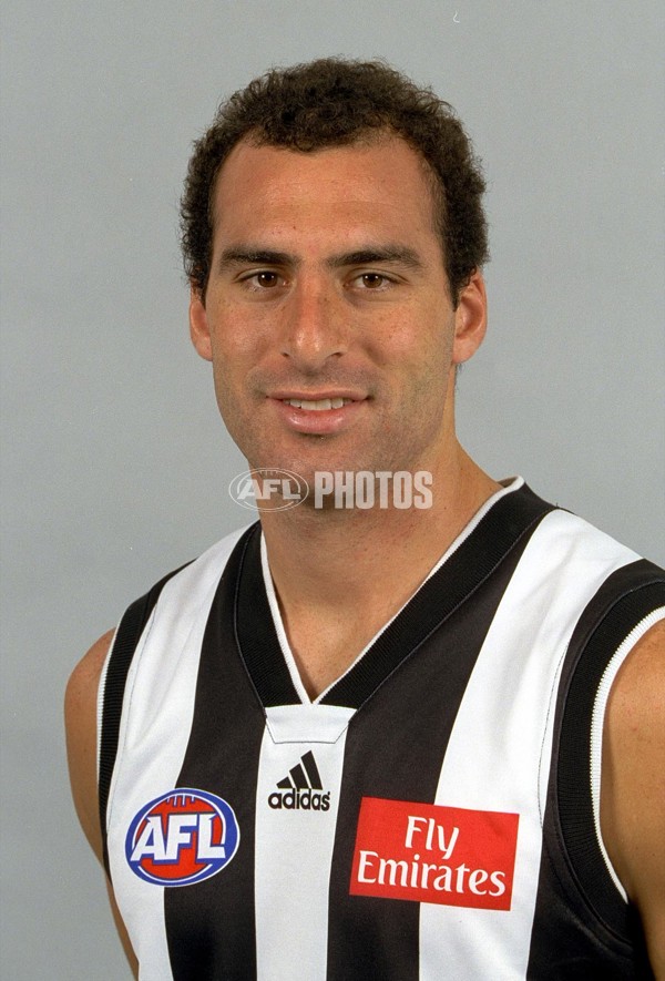 AFL 2001 Media - Collingwood Team Portraits - 166576