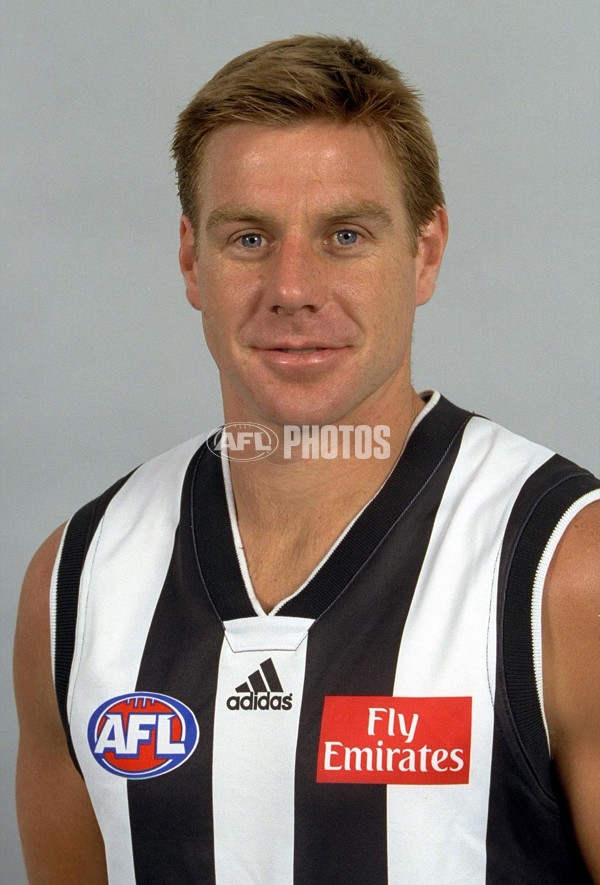 AFL 2001 Media - Collingwood Team Portraits - 166592