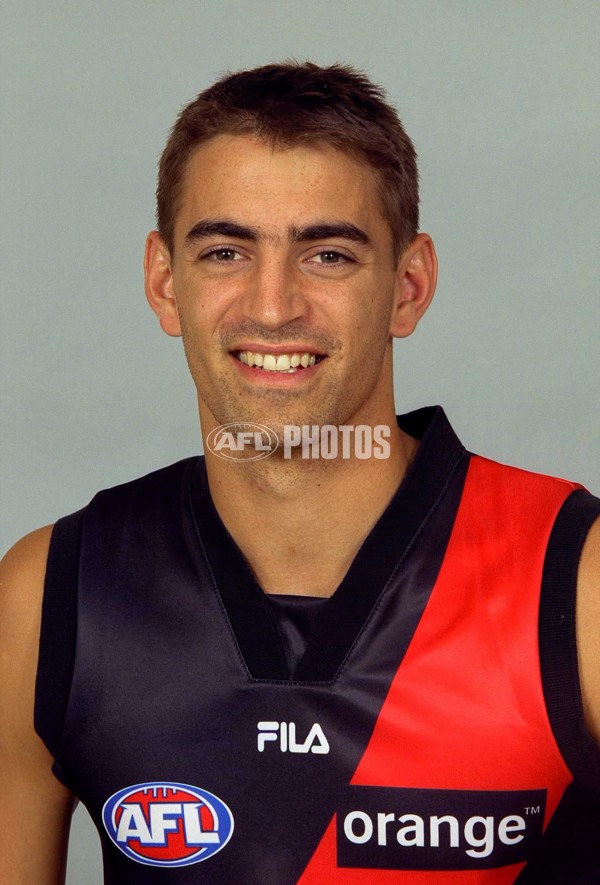 AFL 2001 Media - Essendon Team Portraits - 166632