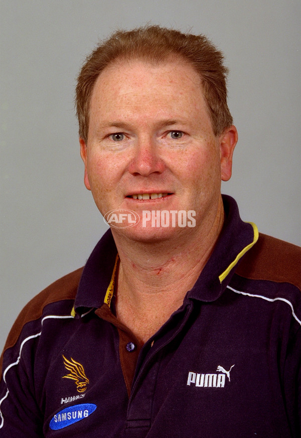 AFL 2001 Media - Hawthorn Team Portrait - 166741