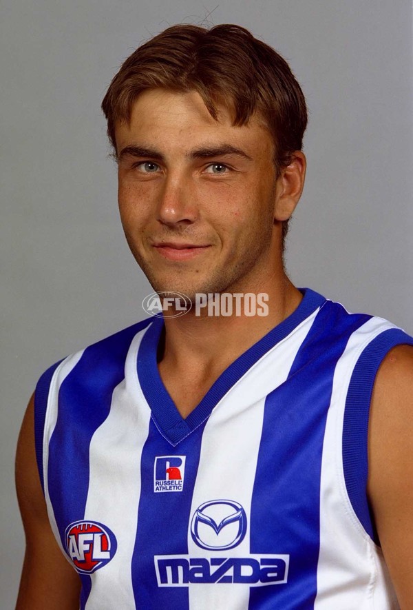 AFL 2001 Media - Kangaroos Team Portraits - 166822