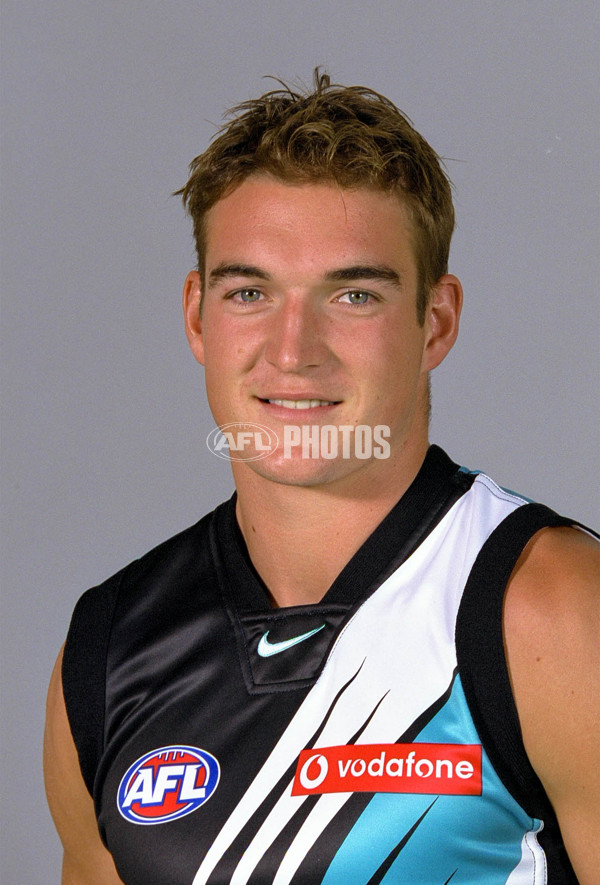 AFL 2001 Media - Port Adelaide Team Portraits - 166899