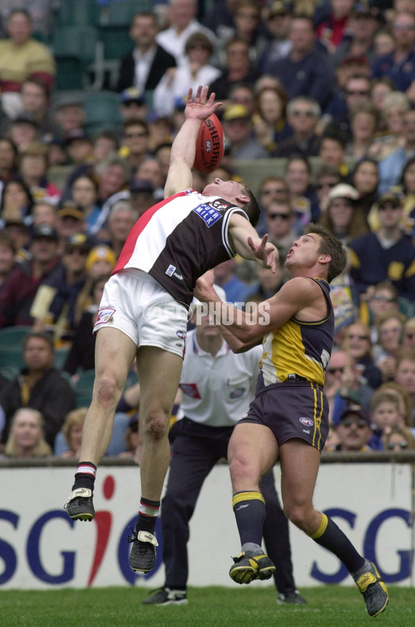 AFL 2001 Rd 18 - West Coast v St Kilda - 167637