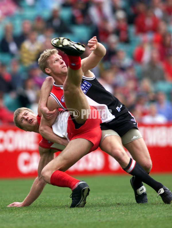 AFL 2001 Rd 21 - Sydney v St Kilda - 168121