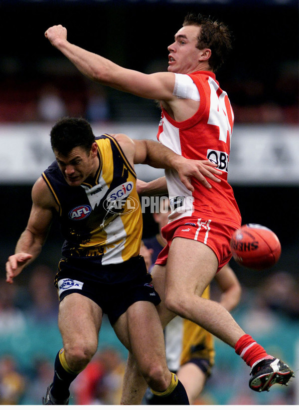 AFL 2001 Rd 17 - Sydney v West Coast - 168157