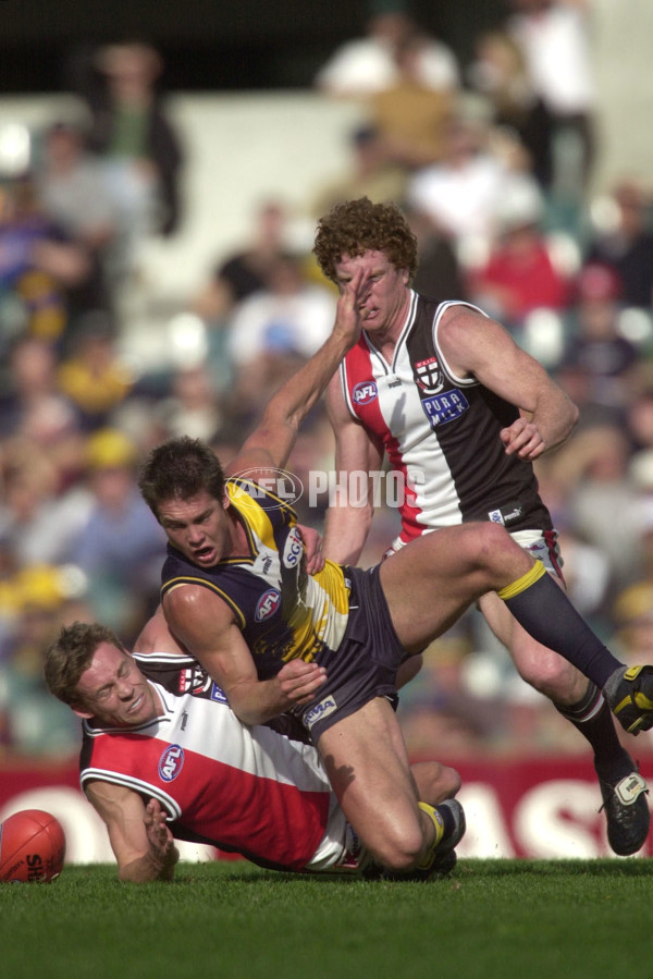 AFL 2001 Rd 18 - West Coast v St Kilda - 168781