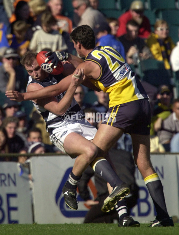AFL 2001 Rd 16 - West Coast v Geelong - 168909