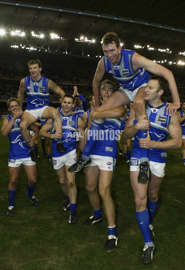 AFL 2003 Rd 22 - Carlton v Kangaroos - 170789