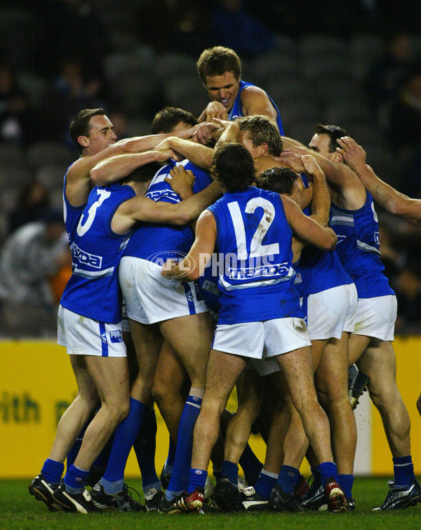 AFL 2003 Rd 22 - Carlton v Kangaroos - 170793