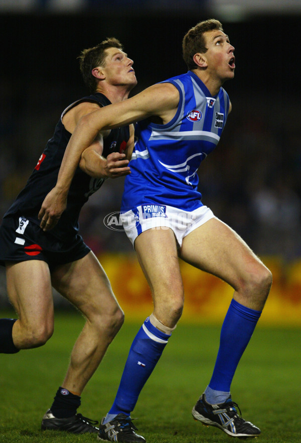 AFL 2003 Rd 22 - Carlton v Kangaroos - 170988