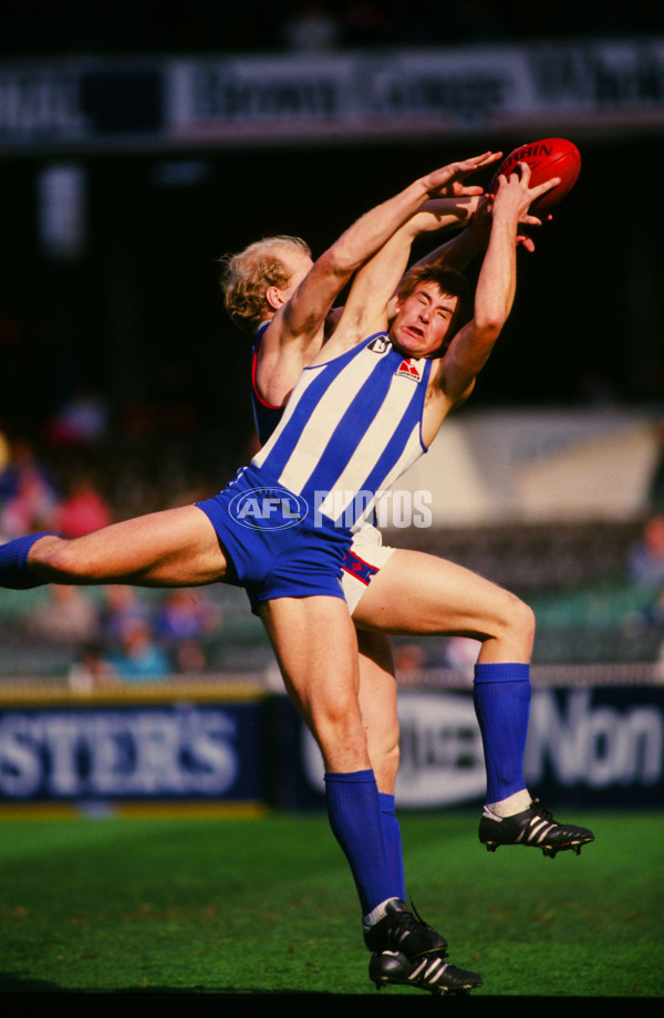 1989 VFL - North Melbourne v Melbourne - 21213