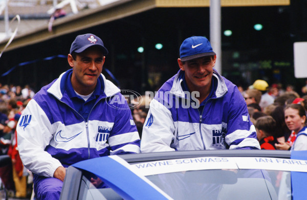 1996 AFL Grand Final Parade  - North Melbourne v Sydney - 21541